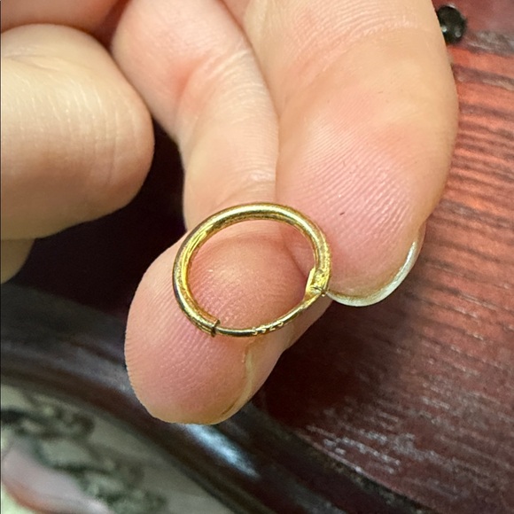 Vintage Jewelry - Vintage Elegant S925 Gold plated small Earring